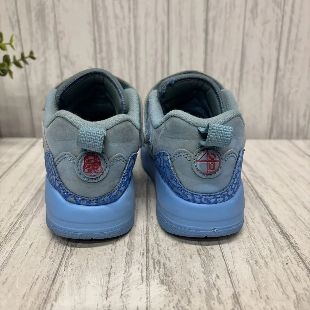 Youth Size 1 Jordan Spizike Low Blue